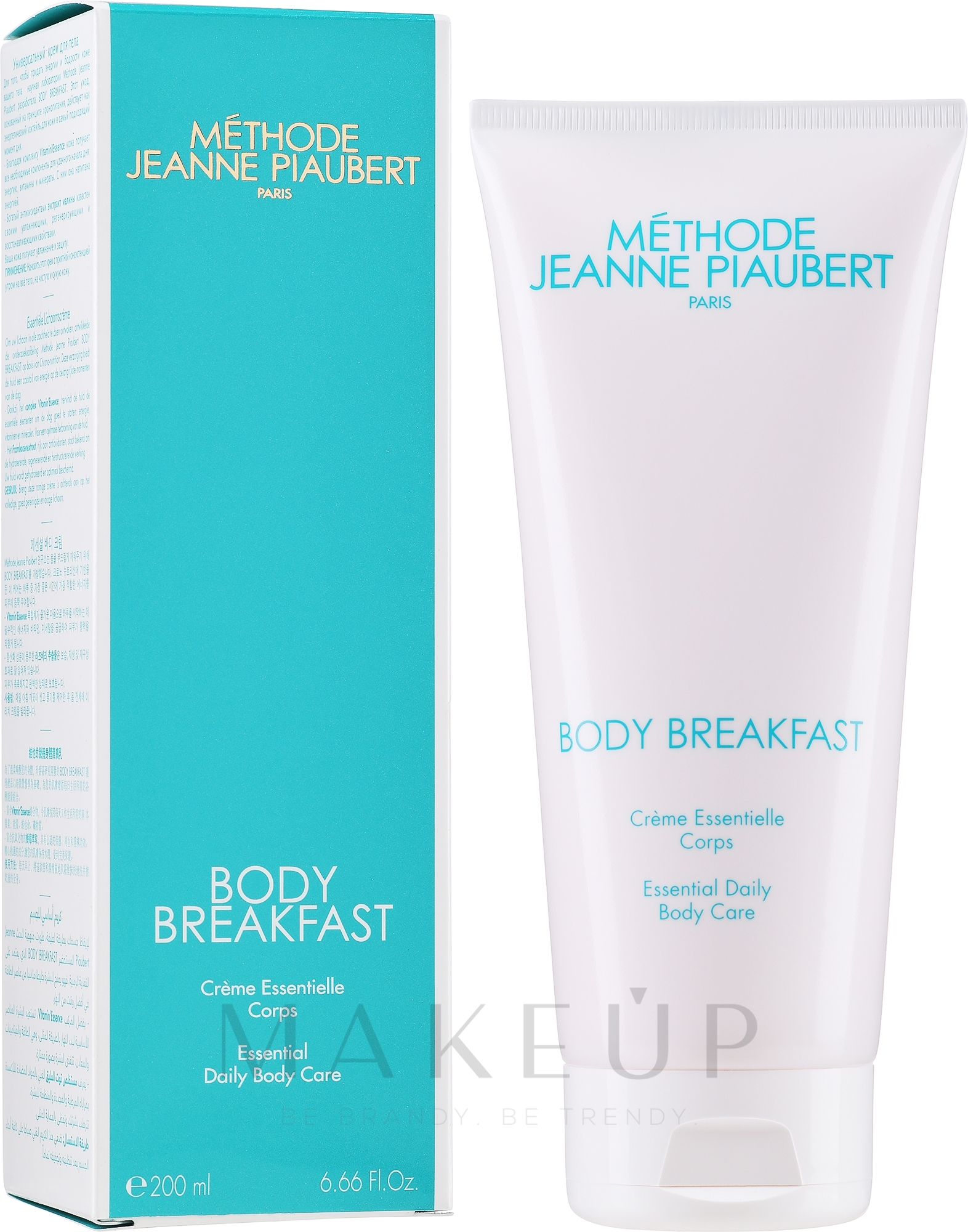 Pflegende Körpercreme - Methode Jeanne Piaubert Body Breakfast Essential Daily Body Care — Bild 200 ml