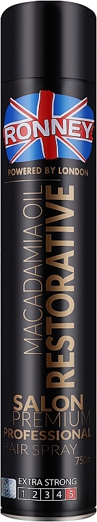 Haarlack - Ronney Macadamia Oil Restorative Hair Spray — Bild N1