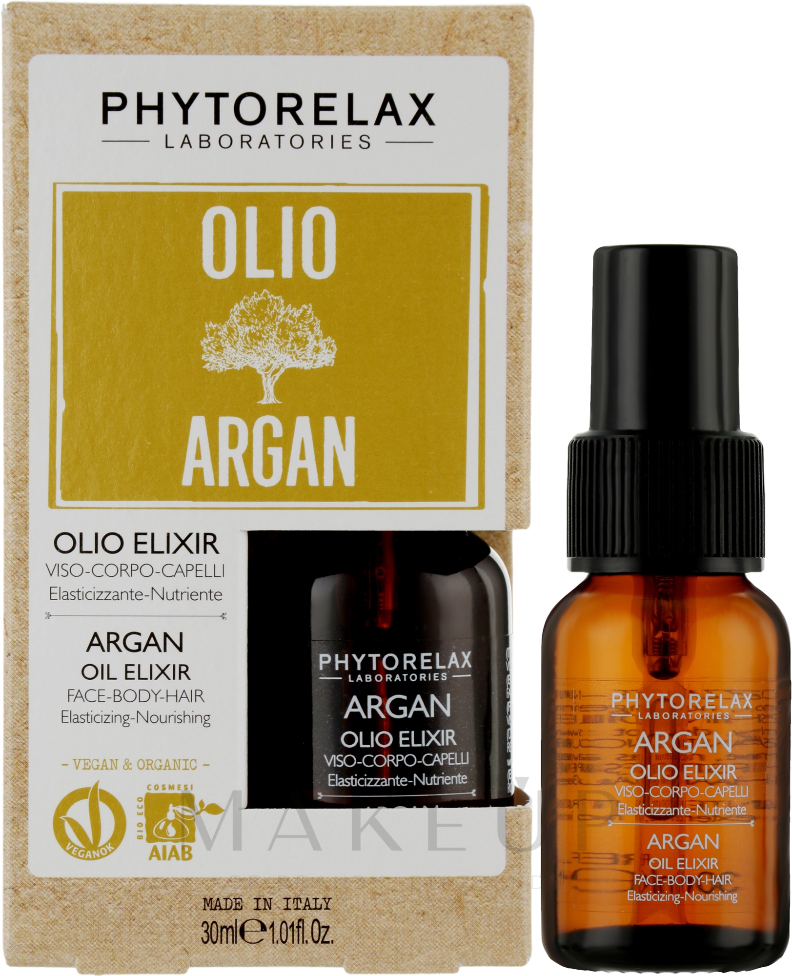 Gesichtselixier mit reinem Arganöl - Phytorelax Laboratories Olio di Argan Elixir — Bild 30 ml