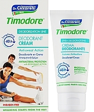 Fußdeocreme - Timodore Deodorant Cream 48H — Bild N2