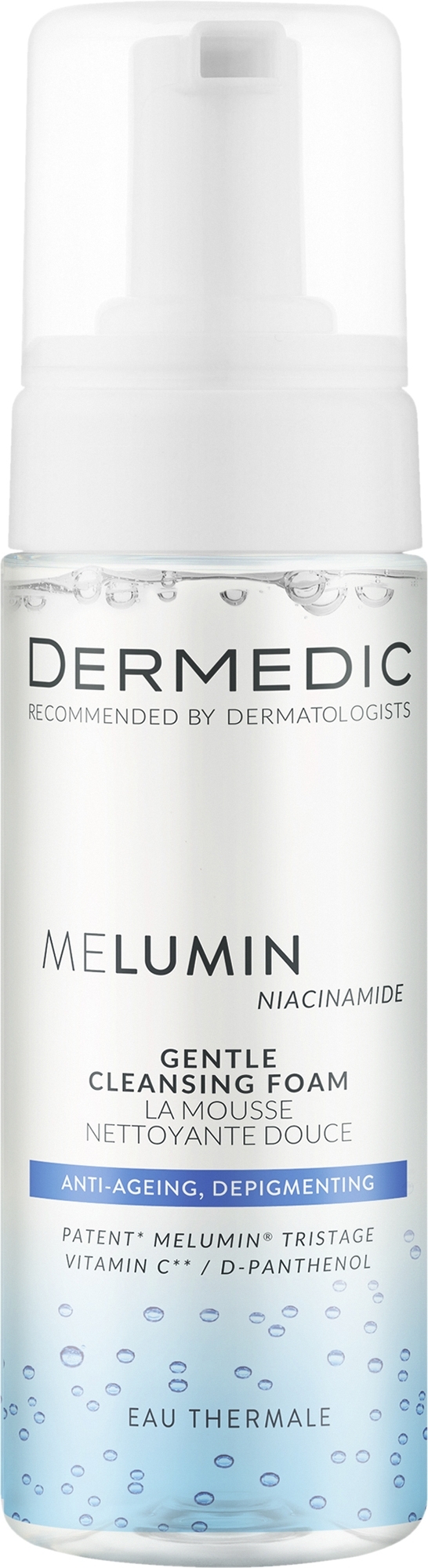 Dermedic Melumin Gentle Cleansing Foam - Sanfter Reinigungsschaum — Bild 170 ml