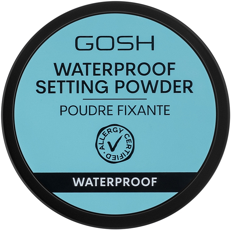 Wasserfester loser Fixierpuder für das Gesicht - Gosh Waterproof Setting Powder — Bild N2