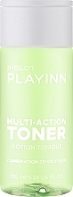 Multifunktionales Tonikum für fettige Haut und Mischhaut  - Inglot Playinn Multi-Action Toner Combination To Oily Skin — Bild N1