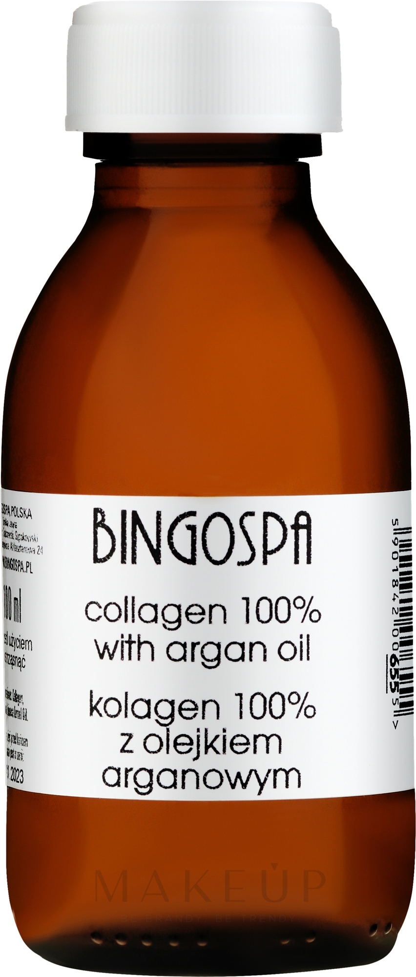 2in1 Kollagen 100% mit Arganöl für Körper und Gesicht - BingoSpa — Bild 100 ml