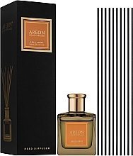 Raumerfrischer Erstklassiger goldener Bernstein PSB07 - Areon Home Perfume Gold Amber Reed Diffuser — Bild N2