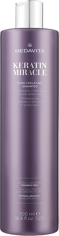 Tiefenreinigendes Haarshampoo - Medavita Keratin Miracle Pure Chelating Shampoo — Bild N1