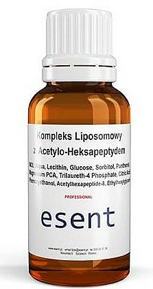 Lipozomen-Komplex mit Acetylhexapeptid - Esent