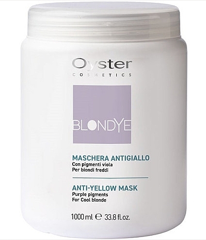 Gelbe Tönungsmaske - Oyster Cosmetics Blondye Anti-Yellow Mask — Bild N1