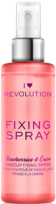 Make-up-Fixierer - I Heart Revolution Fixing Spray Strawberries & Cream