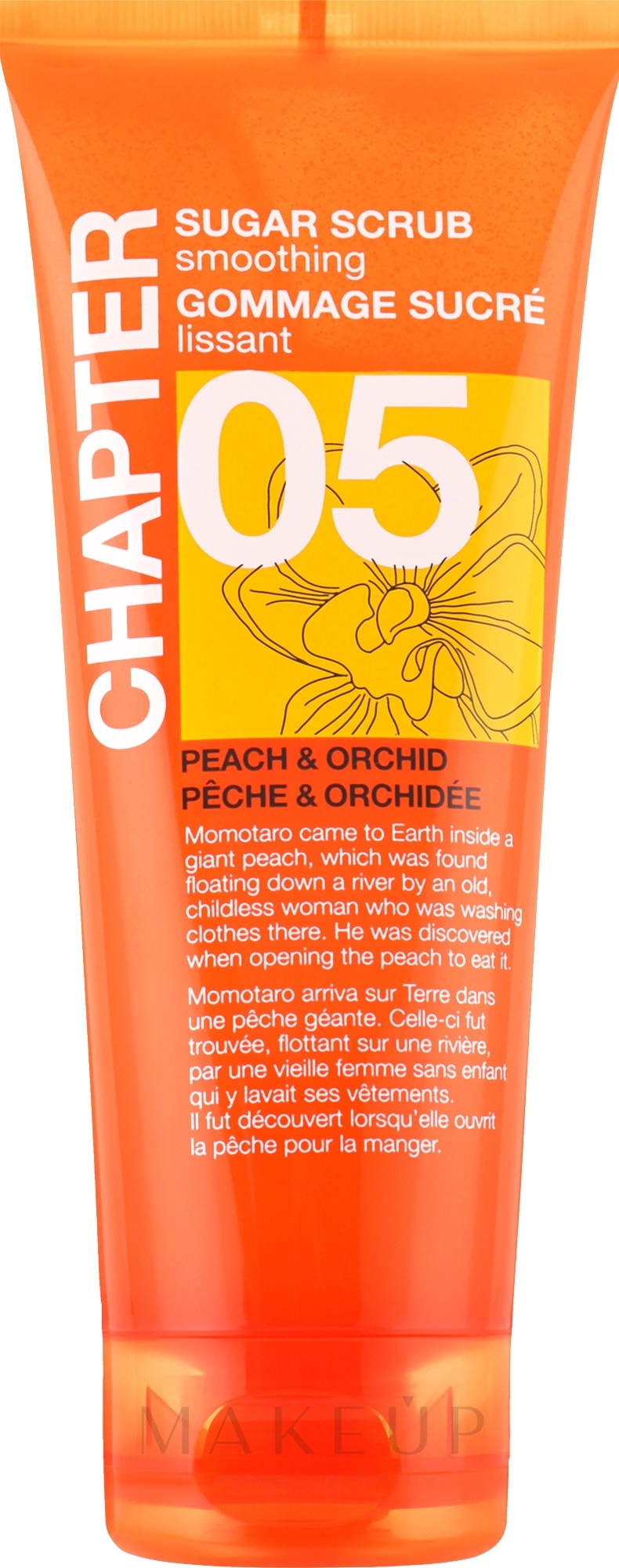 Körperpeeling Pfirsich und Orchidee - Mades Cosmetics Chapter 05 Body Sugar Scrub — Bild 250 g