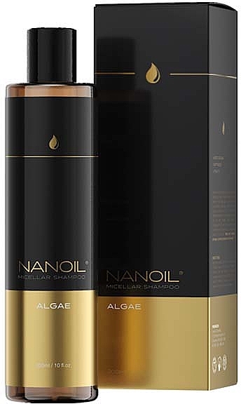 Mizellen-Shampoo mit Algen - Nanoil Algae Micellar Shampoo — Bild N1