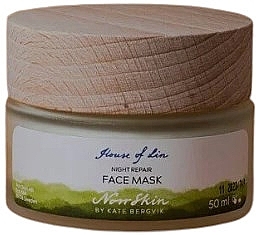 Gesichtsmaske für die Nacht - Norrskin House of Lin Natural Night Repair Face Mask — Bild N1