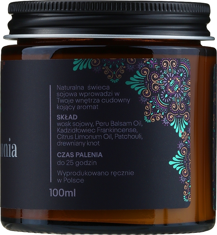 Soja-Kerze Oriental Harmony - Natur Planet Candle — Bild N2