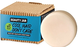 Düfte, Parfümerie und Kosmetik Feuchtigkeitsspendende feste Haarspülung mit Kokosnussöl, Algen- und Salbei-Extrakt - Beauty Jar Cool Hair Don`t Care Moisture Solid Hair Conditioner