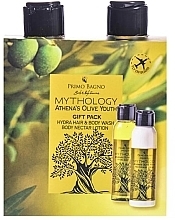 Düfte, Parfümerie und Kosmetik Körperpflegeset - Primo Bagno Mythology Athena's Olive Youth Gift Pack (Duschgel 100ml + Körpercreme 100ml)