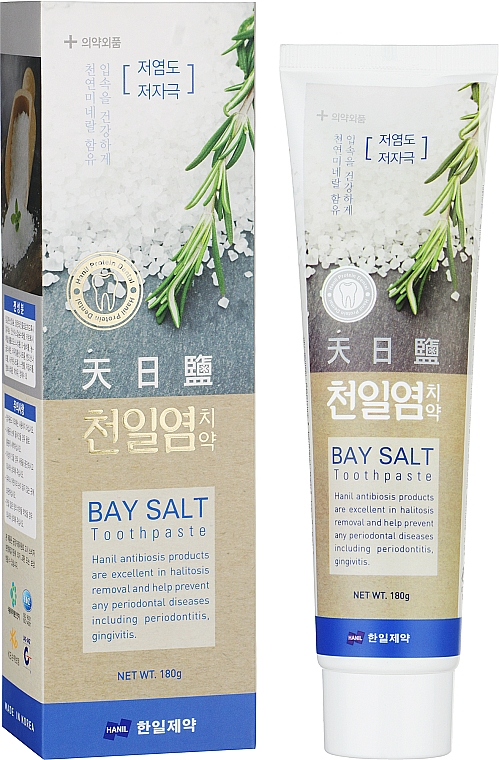 Zahnpasta mit Meersalz - Hanil Chemical Bay Salt Toothpaste — Bild N1