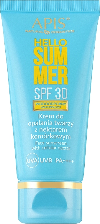 Sonnenschutzcreme für das Gesicht mit Zell-Nektar SPF30 - APIS Hello Summer — Bild N1