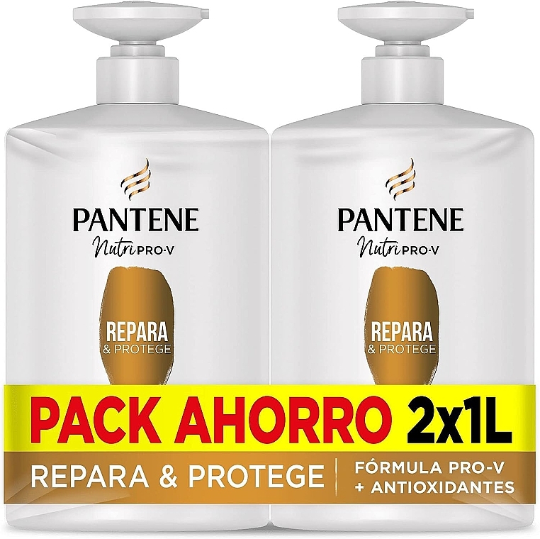 Set - Pantene Pro-V Repair & Protect Shampoo (shmp/2x1000ml) — Bild N1