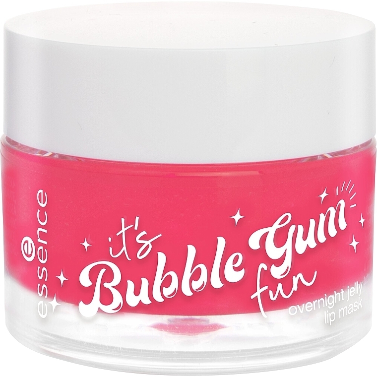 Lippenmaske für die Nacht - Essence Its Bubble Gum Fun Overnight Jelly Lip Mask Gummylicious  — Bild N2