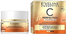 Revitalisierende Anti-Falten Gesichtscreme mit Vitamin C 40+ - Eveline Cosmetics C Perfection Revitalizing Anti-Wrinkle Cream — Bild N1