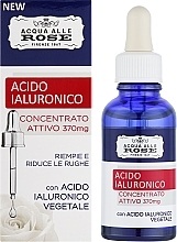 Aktives Konzentrat mit Hyaluronsäure - Roberts Acqua alle Rose Acido Ialuronico Concentrato Attivo — Bild N2