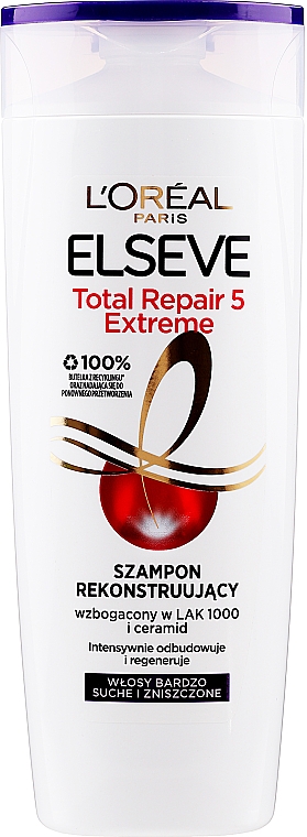 Reparatur-Shampoo "Total Repair 5" - L'Oreal Paris Elseve Shampoo — Bild N1