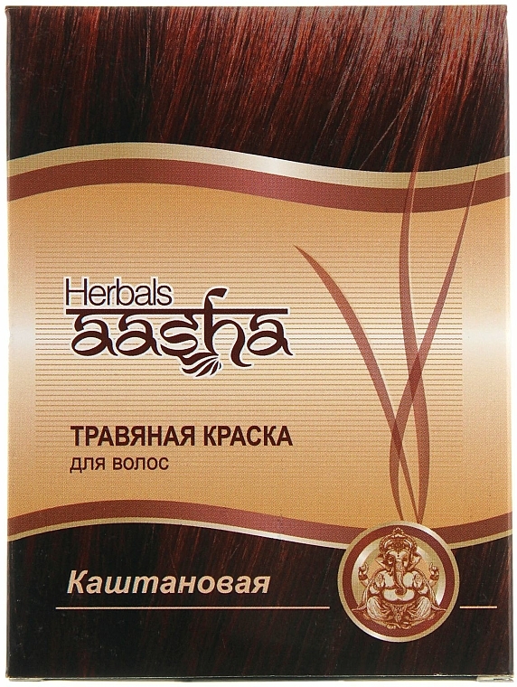 Haarfarbe mit Kräutern - Aasha Herbals — Bild N1