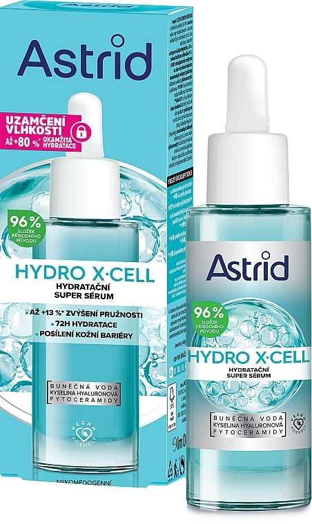 Stärkendes Gesichtsserum - Astrid Hydro X-Cell Moisturising Super Serum — Bild N2