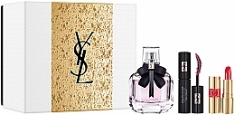 Düfte, Parfümerie und Kosmetik Yves Saint Laurent Mon Paris - Duftset (Eau de Parfum 50ml + Lippenstift 1.3g + Mascara 2ml)