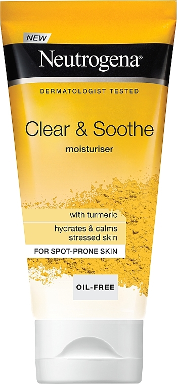 Feuchtigkeitsspendende Gesichtscreme - Neutrogena Clear & Soothe Moisturiser — Bild N1