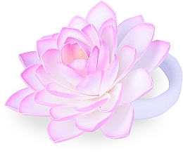 Haargummi Rosafarbener Lotus - Katya Snezhkova — Bild N2