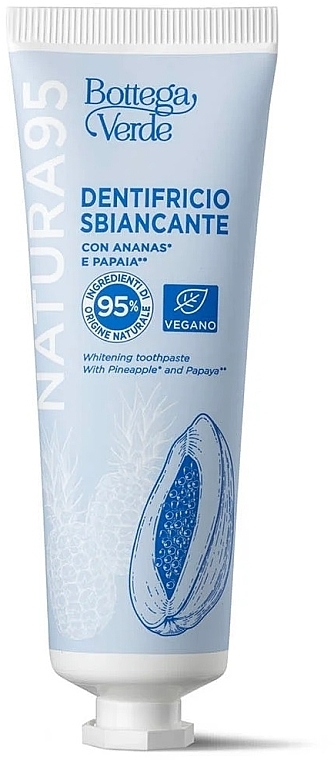 Aufhellende Zahnpasta - Bottega Verde Whitening Toothpaste — Bild N1