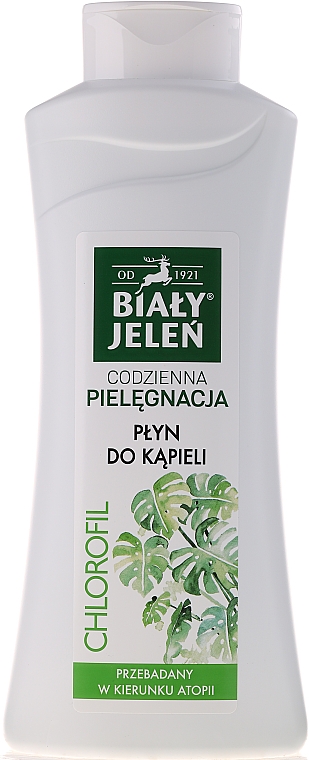 Hypoallergener Badeschaum mit Chlorophyll - Bialy Jelen Hypoallergenic Bath Lotion — Bild N2