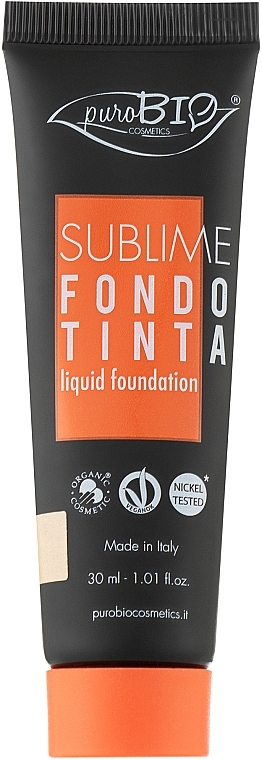 Flüssige Foundation - PuroBio Cosmetics Sublime Liquid Foundation — Bild N1