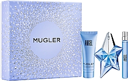 Düfte, Parfümerie und Kosmetik Mugler Angel - Duftset (Körperlotion 50ml + Eau de Parfum 25ml + Eau de Parfum 10ml)