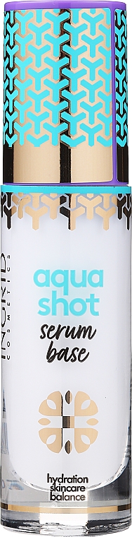 Feuchtigkeitsspendende Make-up Base für trockene und empfindliche Haut - Ingrid Cosmetics Aqua Shot Serum Base — Bild N1