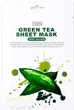 Düfte, Parfümerie und Kosmetik Tuchmaske für das Gesicht mit Grüntee-Extrakt - Tenzero Green Tea Sheet Mask