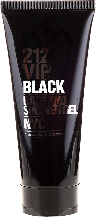 Carolina Herrera 212 VIP Black - Duftset (Eau de Parfum/100ml + Duschgel/100ml + Mini/10ml) — Bild N3