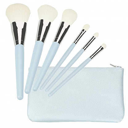 Make-up Pinselset 6 St. blau - Tools For Beauty Set Of 6 Make-Up Brushes