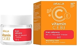 Pflegende Gesichtscreme - Gracja Vitamin C.E.B3 Cream  — Bild N2