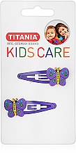 Düfte, Parfümerie und Kosmetik Klick-Klack Haarspange Schmetterling - Titania Kids Care