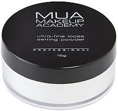 Düfte, Parfümerie und Kosmetik Loser transparender Fixierpuder - MUA Ultra-Fine Loose Setting Powder