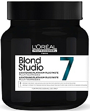 Aufhellende Haarpaste bis zu 7 Nuancen - L'Oreal Professionnel Blond Studio Platinium Plus — Bild N1