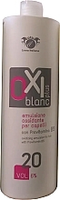 Düfte, Parfümerie und Kosmetik Oxidationsemulsion mit Provitamin B5 - Linea Italiana OXI Blanc Plus 20 vol. Oxidizing Emulsion 