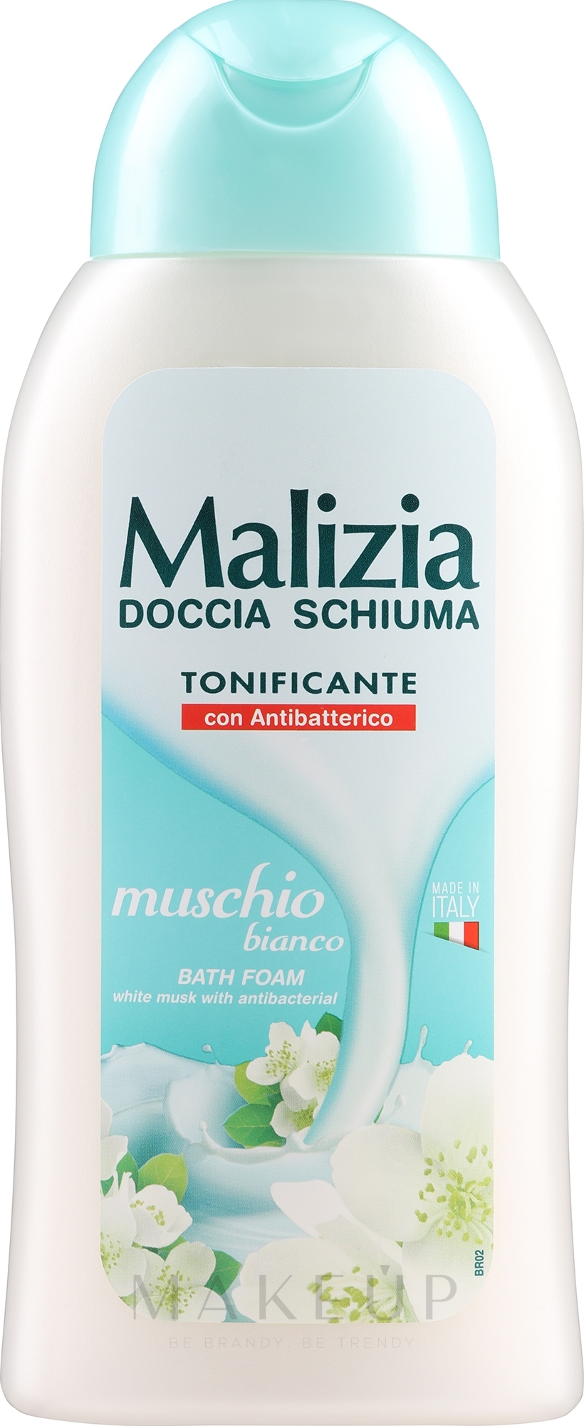 Badeschaum mit weißem Moschus - Malizia Bath Foam White Musk — Bild 300 ml