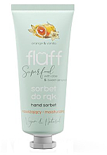 Düfte, Parfümerie und Kosmetik Feuchtigkeitsspendende Handcreme mit Orange und Vanille - Fluff Hand Sorbet