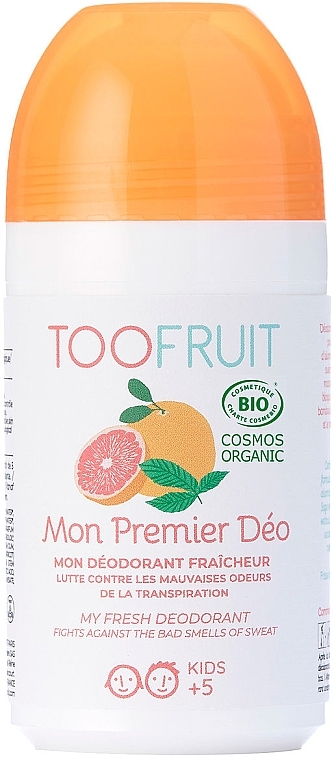 Deospray für empfindliche Haut mit Grapefruit und Minze - TOOFRUIT Fresh Deodorant Sensetive Skin — Bild N1