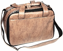 Düfte, Parfümerie und Kosmetik Kosmetiktasche MK-274 braun - Lio Beautician MK-274