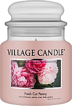 Duftkerze im Glas frische Pfingstrose - Village Candle Fresh Cut Peony — Bild N2