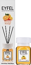 Raumerfrischer Orange - Eyfel Perfume Orange Reed Diffuser — Bild N5